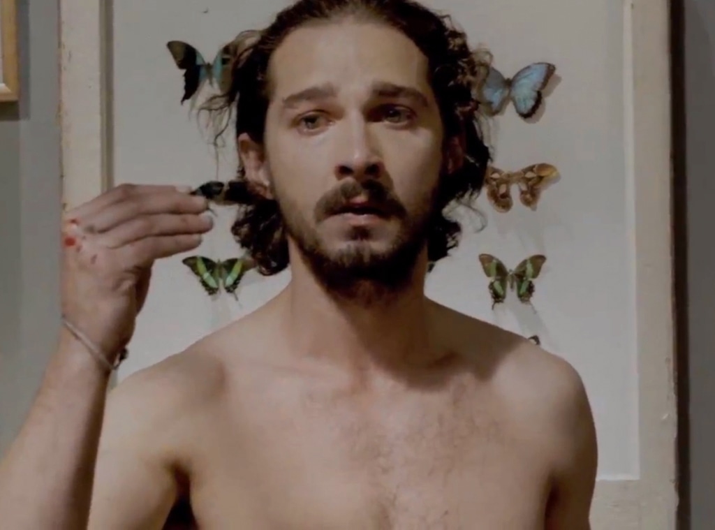 Shia LaBeouf Gets Naked, Goes Full-Frontal in New Music Video - E! Online